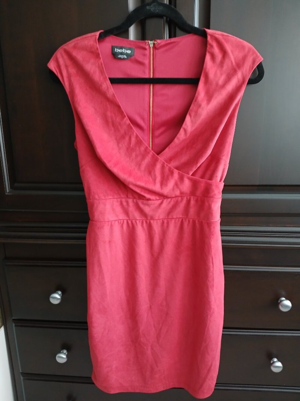 bebe Size S Red Dress